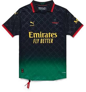 JR - ACM X Off White JSY Replic Puma Black Power Green