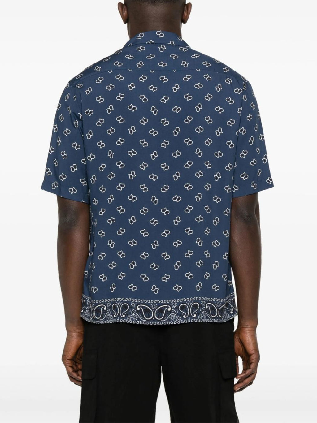 Palm Angels Paisley-Print Bowling Shirt