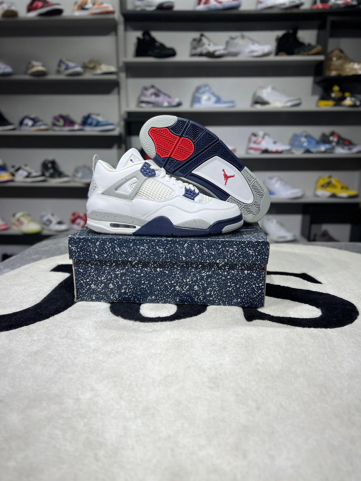 JORDAN RETRO 4 MIDNIGHT NAVY