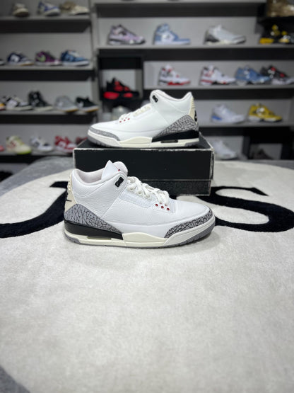 JORDAN RETRO 3  WHITE CEMENT REIMAGINED