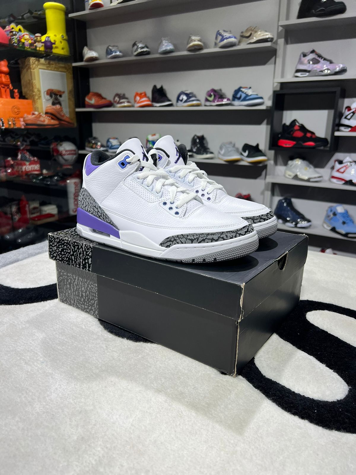 JORDAN RETRO 3 DARK IRIS