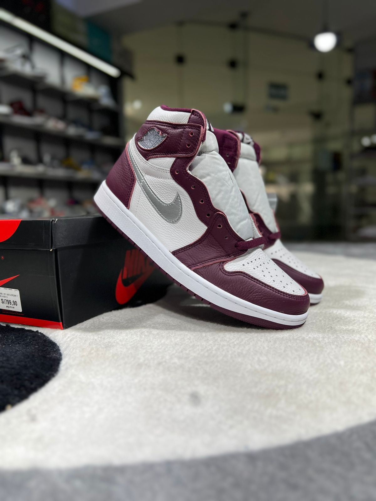 JORDAN RETRO 1 HIGH BORDEAUX