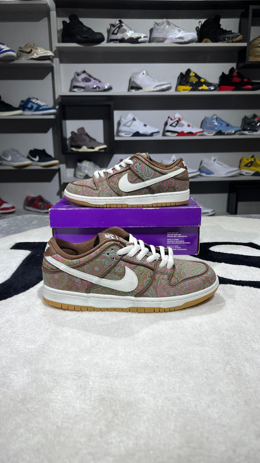 SB DUNK LOW PAISLEY BROWN