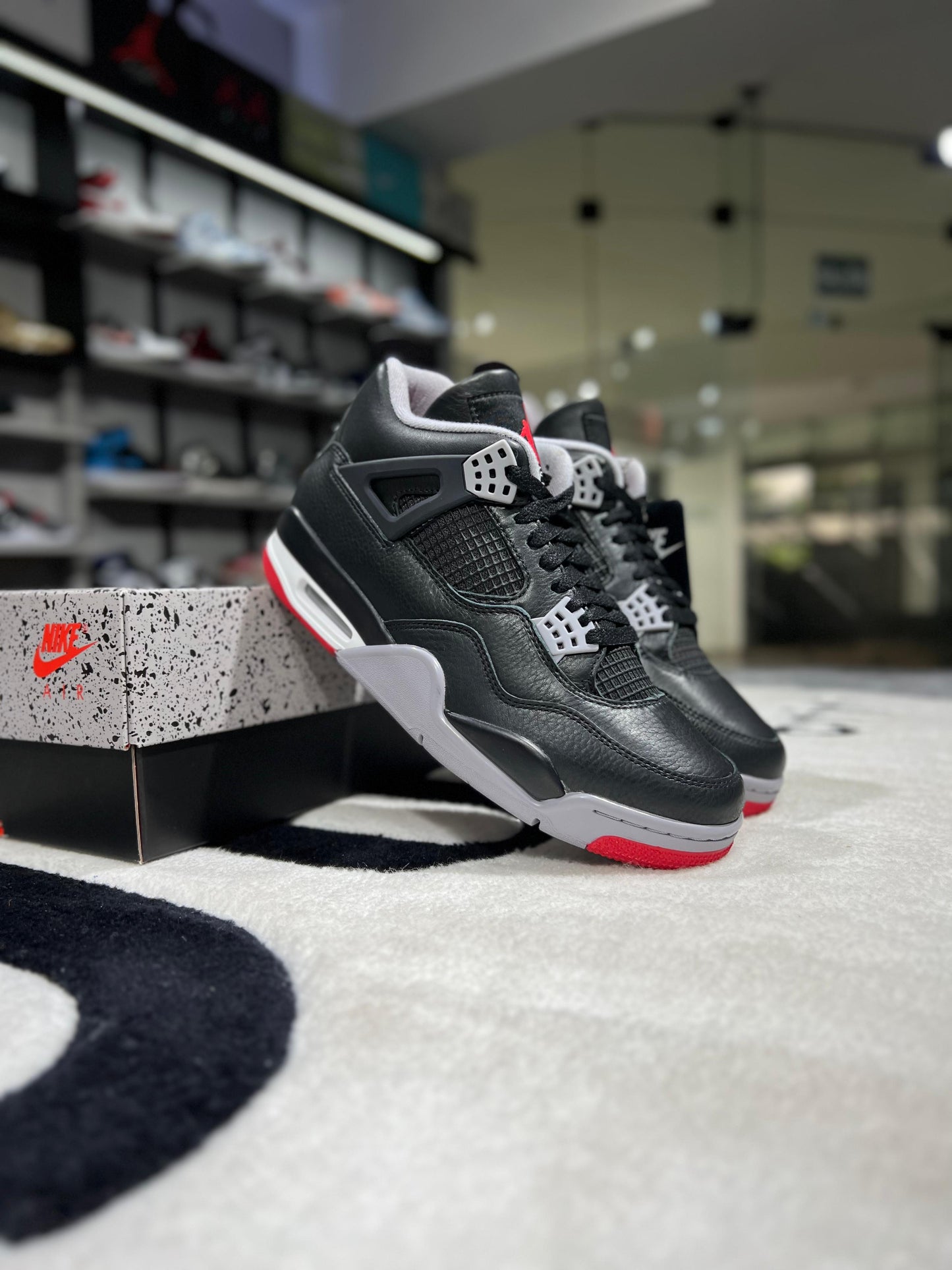 JORDAN RETRO 4 BRED REIMAGINED