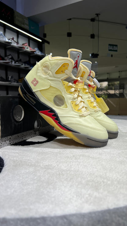 JORDAN RETRO 5 OFF-WHITE SAIL