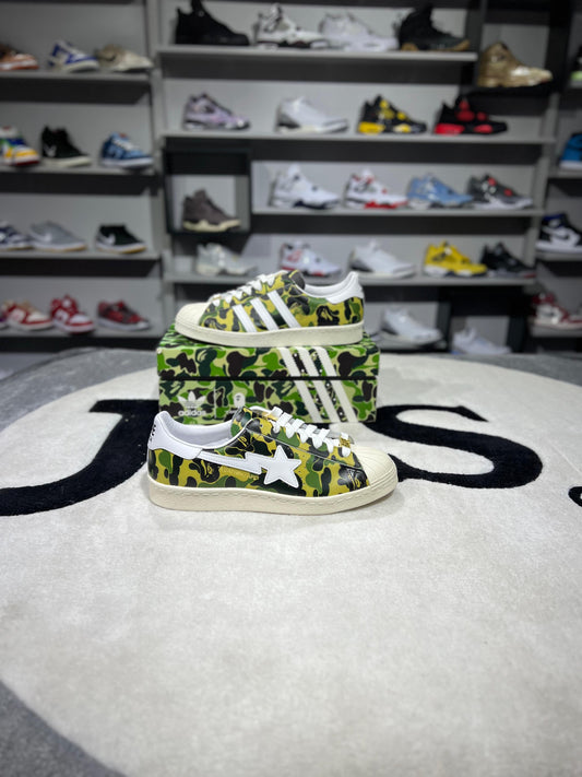 ADIDAS SUPERSTAR BAPE CAMO GREEN