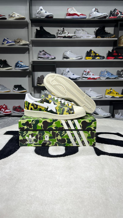 ADIDAS SUPERSTAR BAPE CAMO GREEN