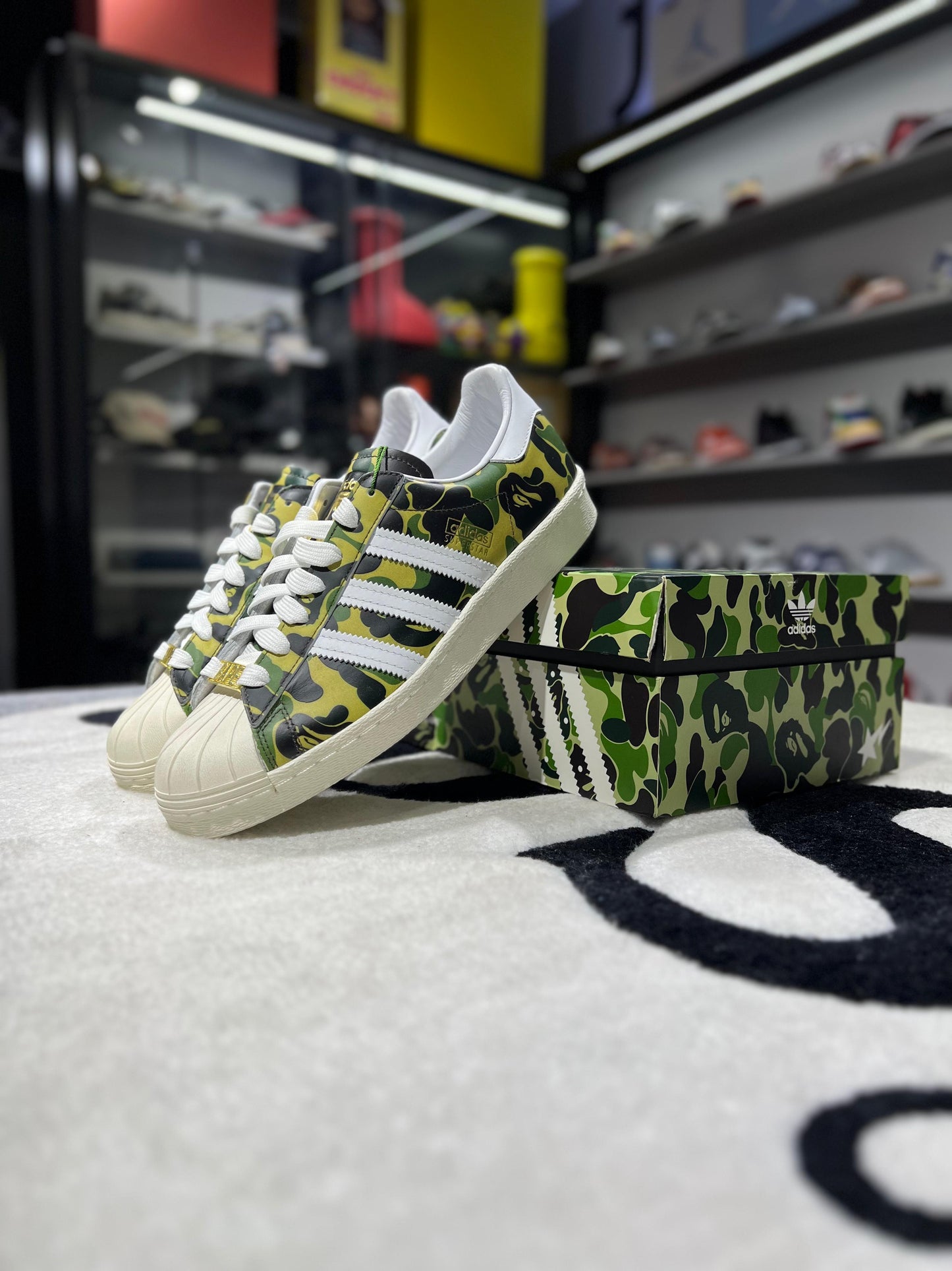 ADIDAS SUPERSTAR BAPE CAMO GREEN