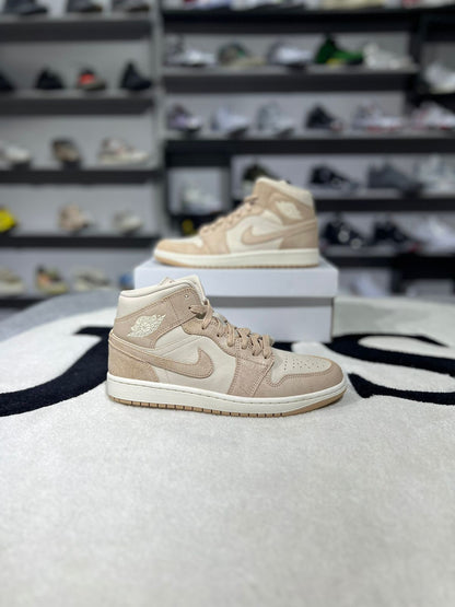 Jordan 1 Mid SE Legend Light Brown (Women's)