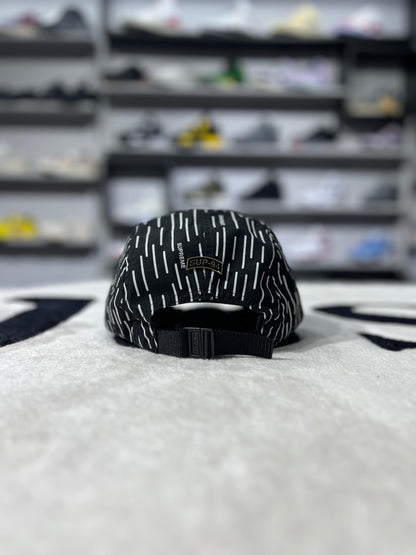 Supreme Military Camp Cap (FW24) Black Raindrop