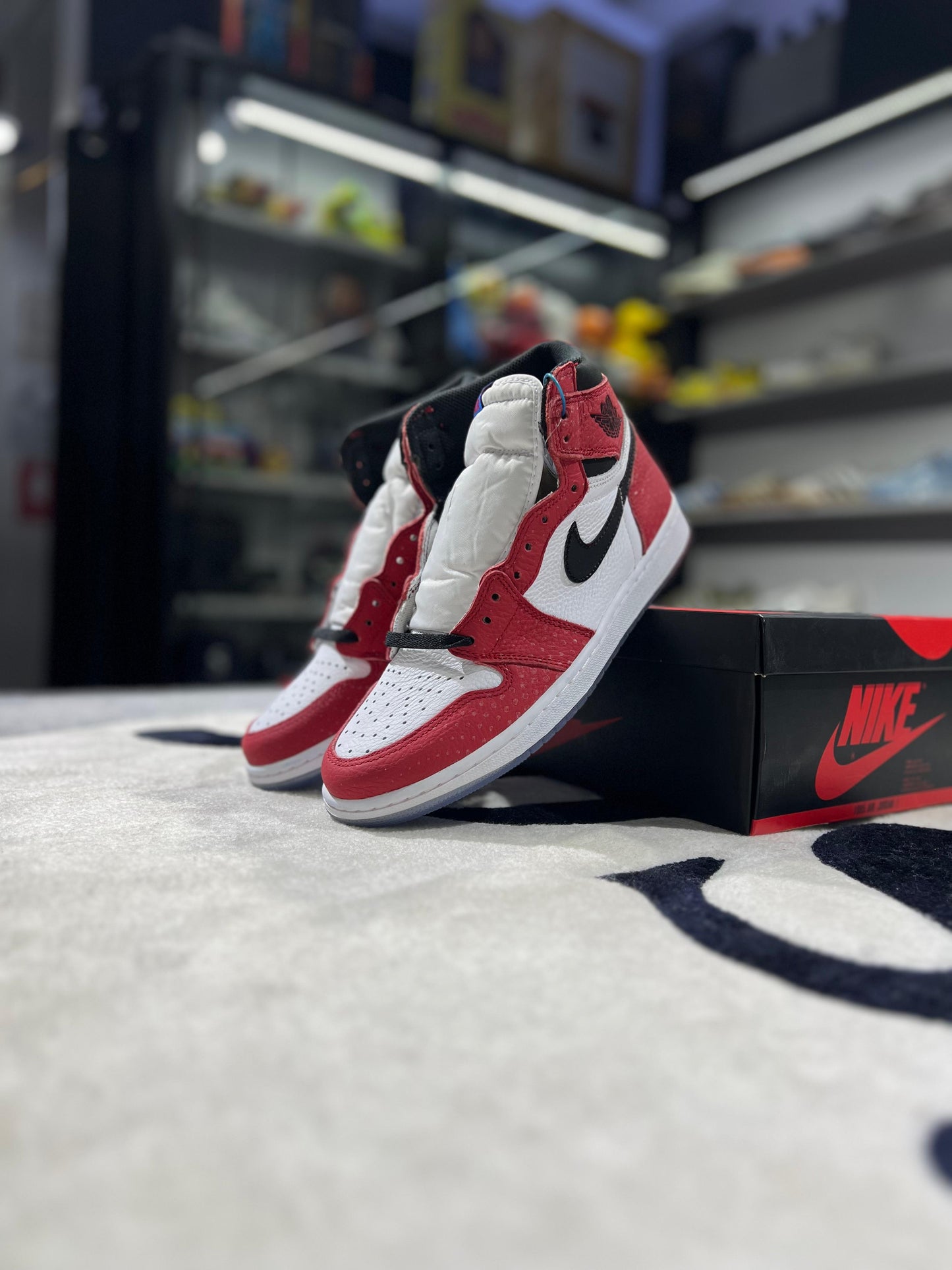 Jordan 1 Retro High Spider Man Origin Story