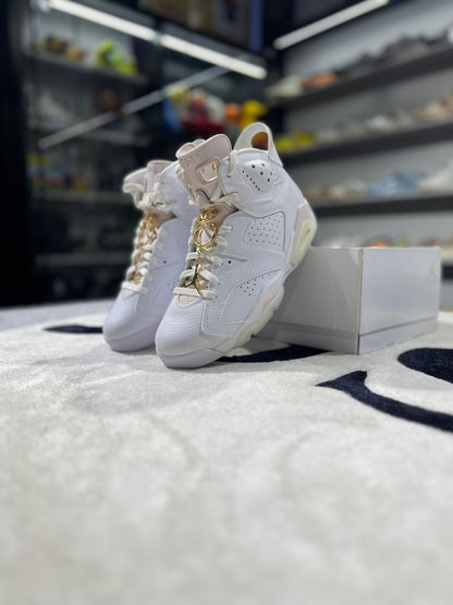 Jordan 6 Retro Gold Hoops (Women's)