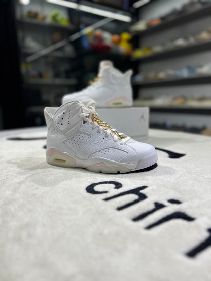 Jordan 6 Retro Gold Hoops (Women's)