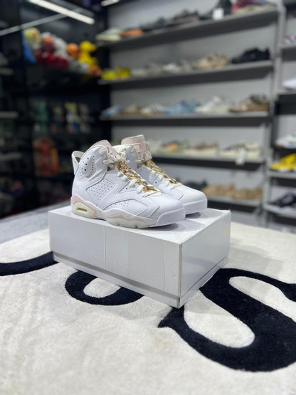 Jordan 6 Retro Gold Hoops (Women's)