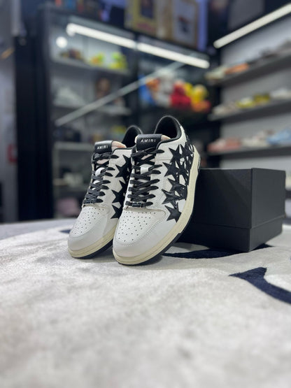 AMIRI Stars Low Top White Black