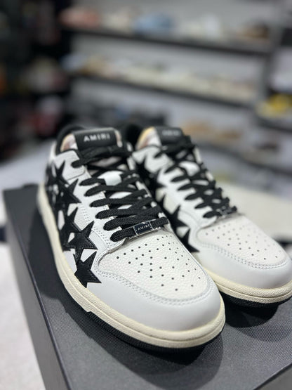 AMIRI Stars Low Top White Black