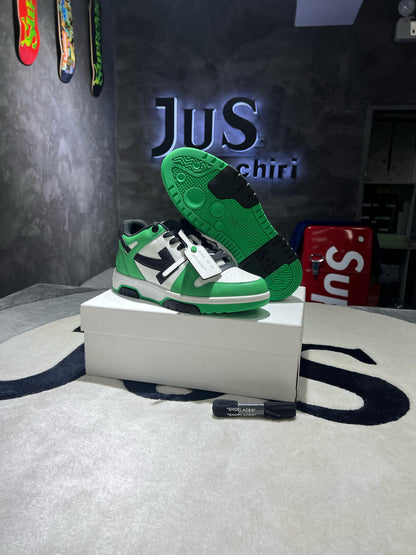 OFF-WHITE OUT OF OFFICE GREEN / BLACK