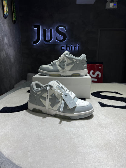 OFF-WHITE Out Of Office OOO Low Tops Grey White (2022)