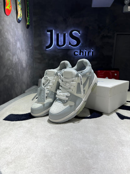 OFF-WHITE Out Of Office OOO Low Tops Grey White (2022)
