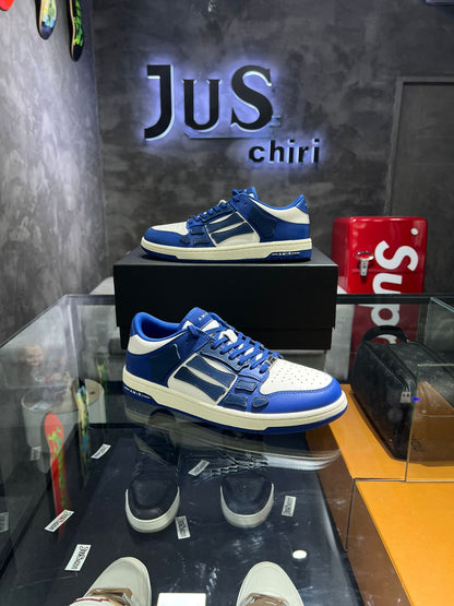 AMIRI Skel Top Low Blue White