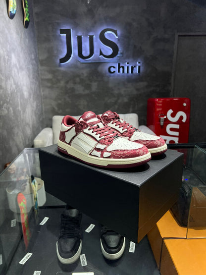 AMIRI Skel Top Low Bandana Red