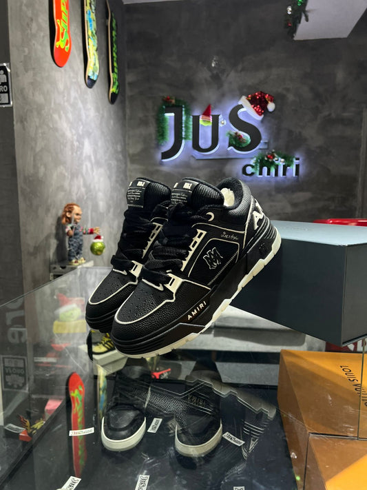 AMIRI MA-1 Black Leather