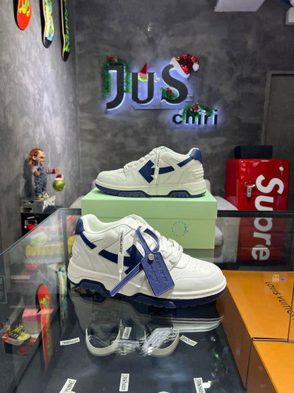 Off-White Out of Office  'White Navy Blue'
