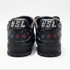 Louis Vuitton LV Trainer Takashi Murakami Black