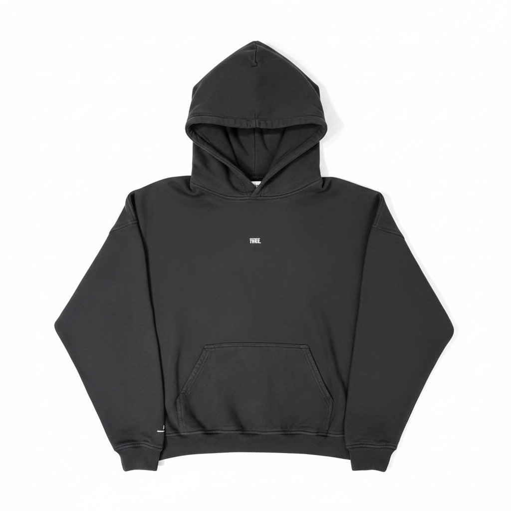 True Classic Hoodie - Deep Black