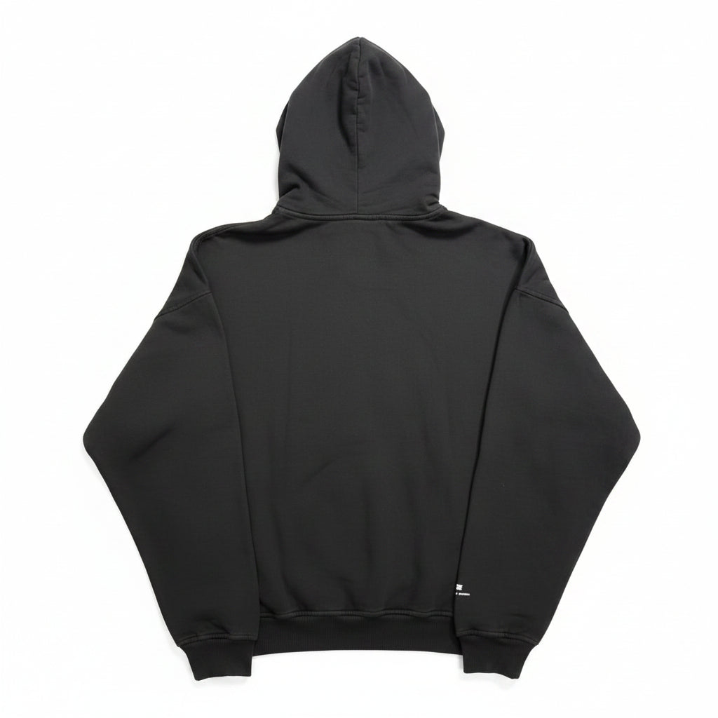 True Classic Hoodie - Deep Black