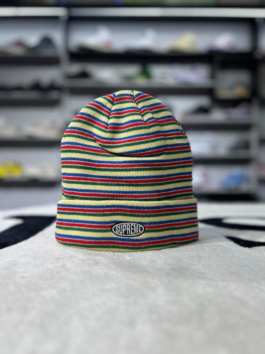 Supreme Multi Stripe Beanie (FW22)