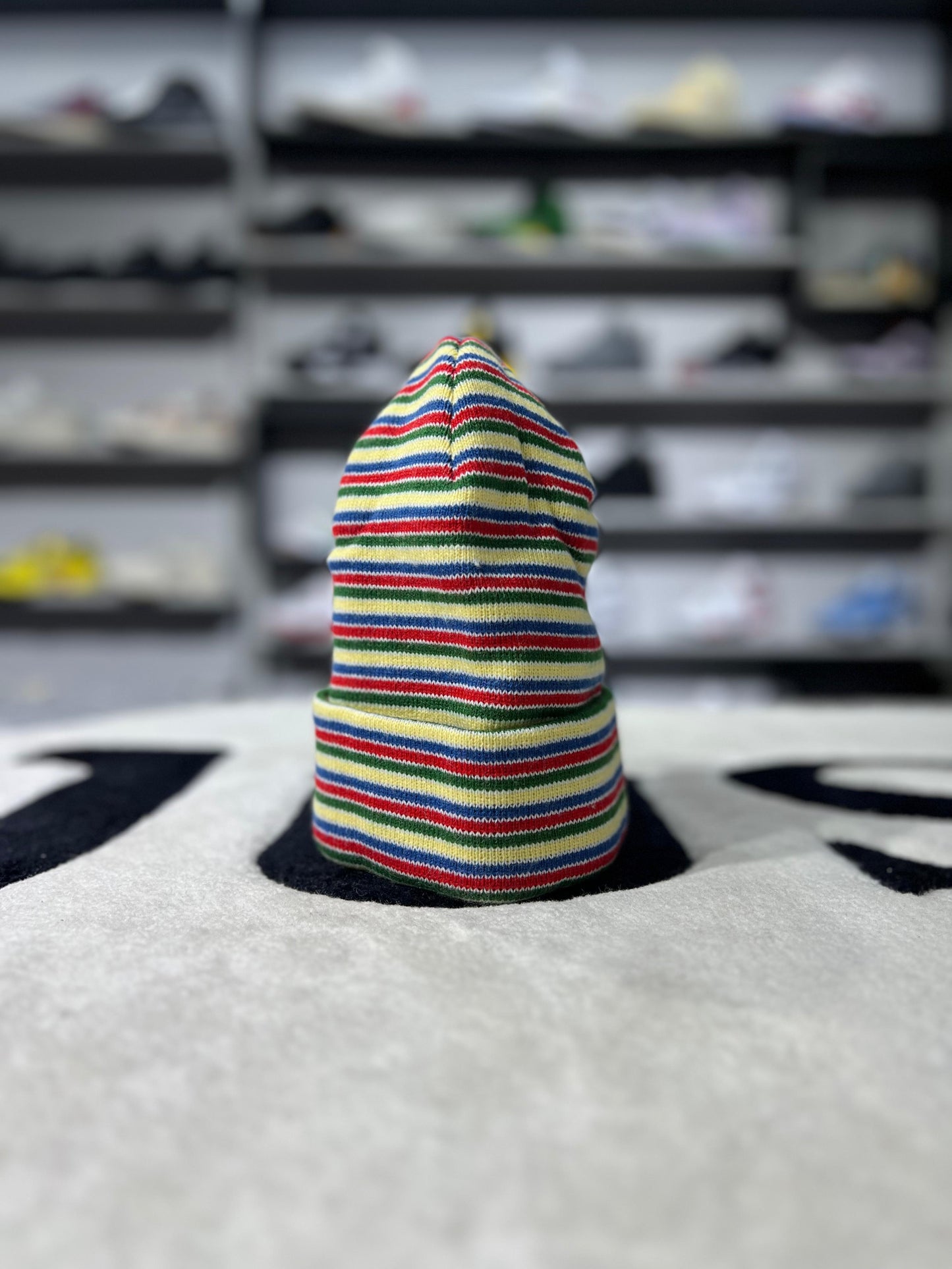 Supreme Multi Stripe Beanie (FW22)