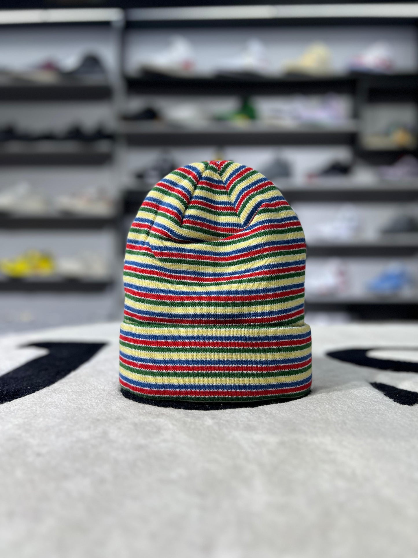 Supreme Multi Stripe Beanie (FW22)