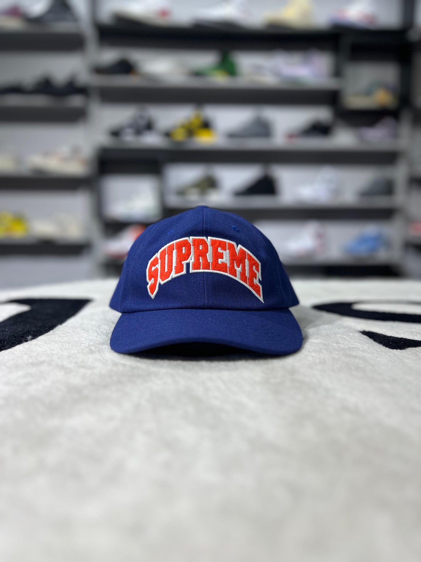 Supreme Felt Arc 6-Panel Navy