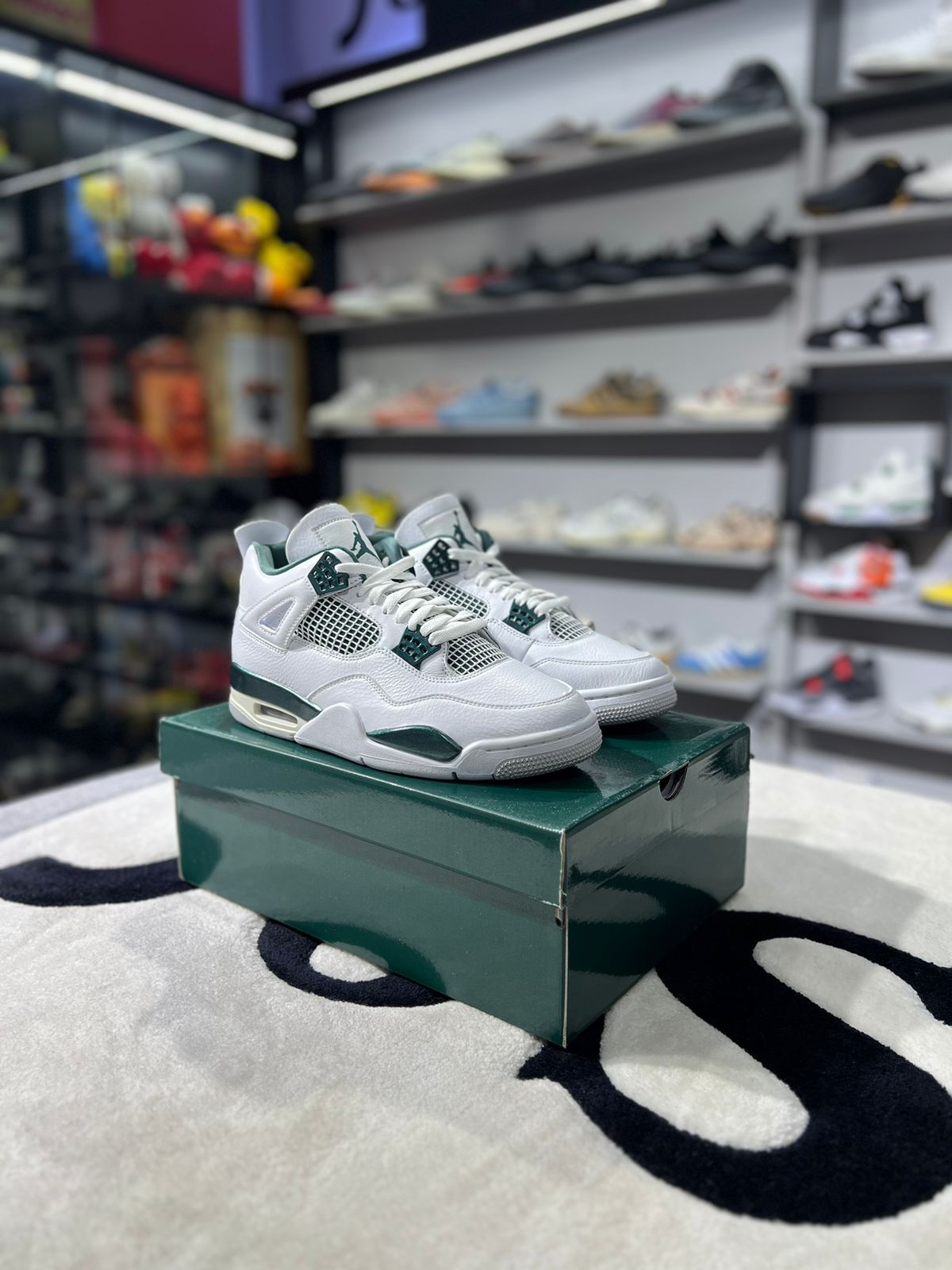 Jordan 4 Retro Oxidized Green