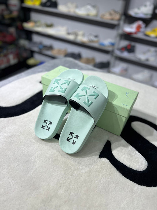 OFF-WHITE Arrow Slide Mint