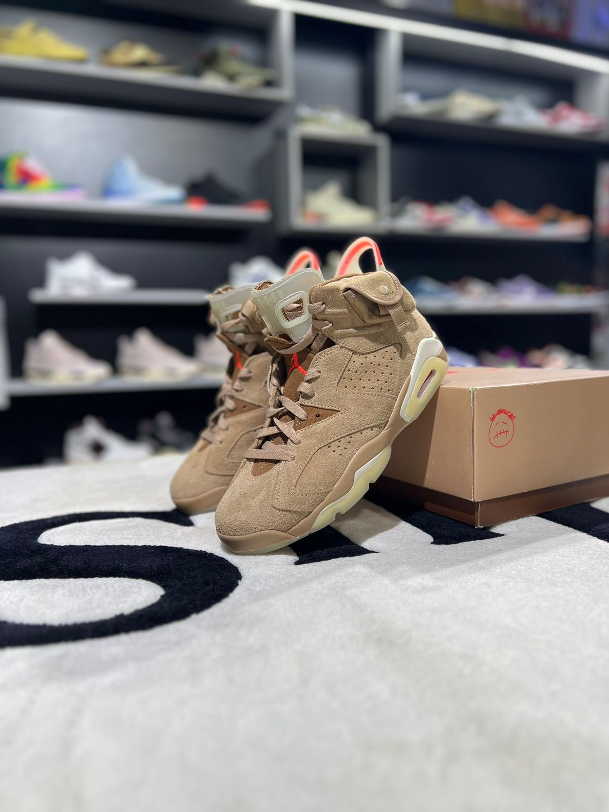 Jordan 6 Retro Travis Scott British Khaki