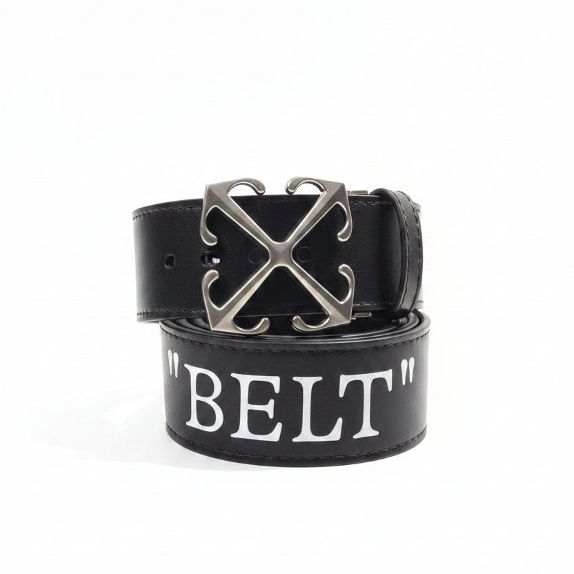 Off-White Arrowow Belt Black