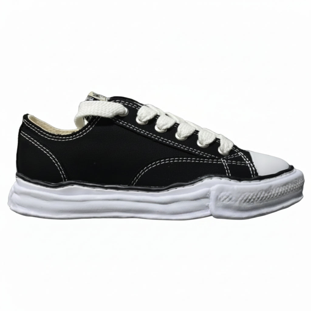Maison Mihara Peterson OG Sole Canvas Low Black
