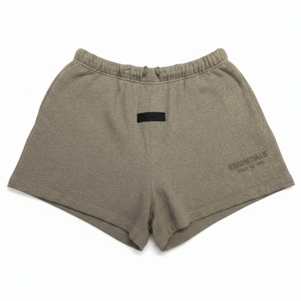 Essentials | Sweat Short | Heather Grey