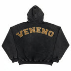 Veneno Buzo Zipper Leather Cow