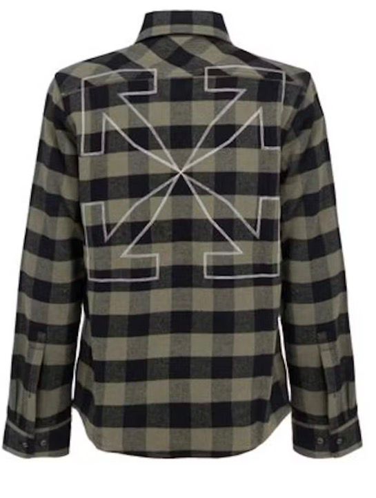 Off White Arrow Flannel Shirt