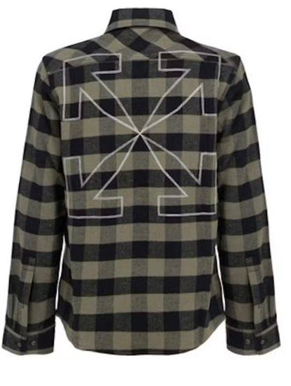Off White Arrow Flannel Shirt