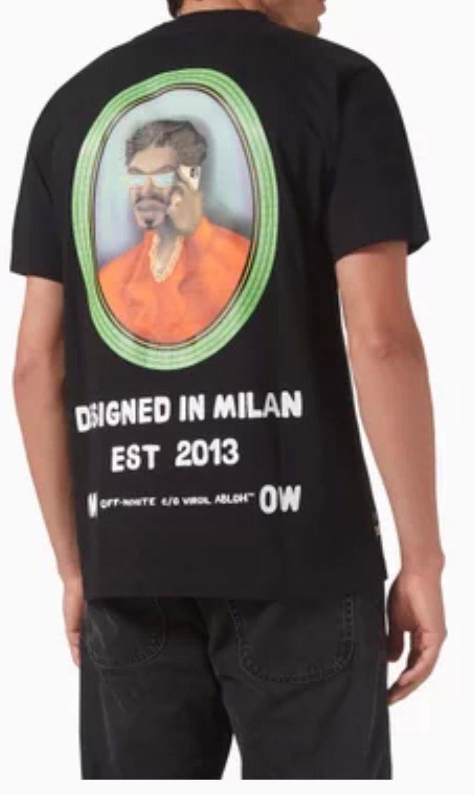Off white Barber 2  T Shirt