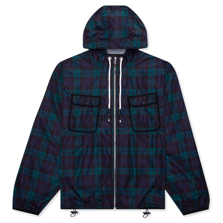 Palm Angels Black Watch windbreaker