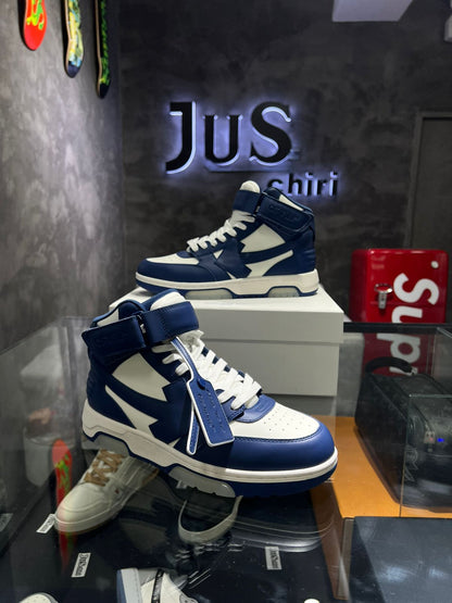 Off-White Out of Office Mid  'Blue White Clear Sole