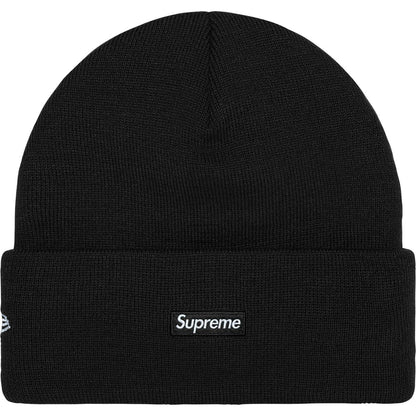 Supreme New Era Tribal S Logo Beanie Black