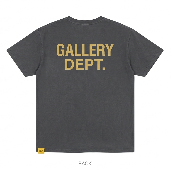 Gallery Dept. T-Shirt Horrors Tee Vintage Black