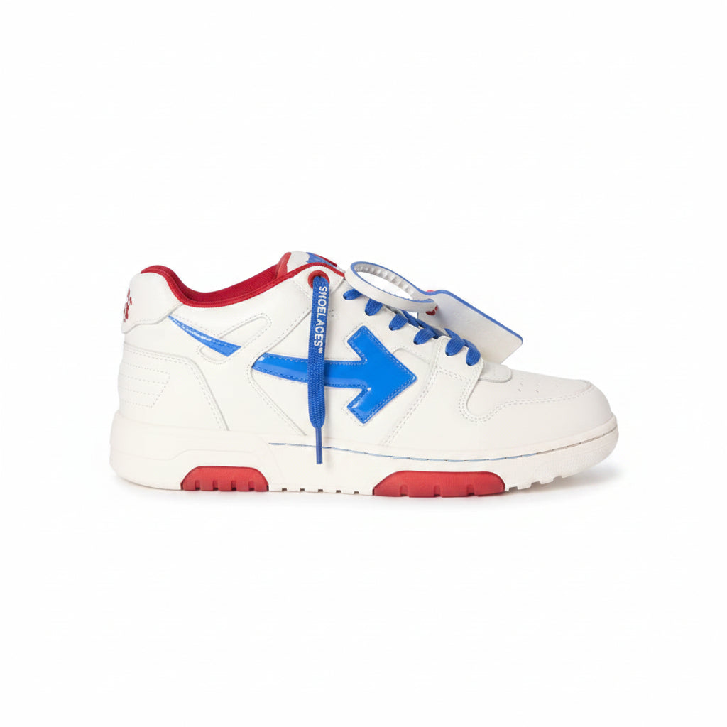 Off White Out Of Office Bubble Arrow White/Blue/Red