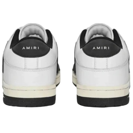 Amiri Skel Top Low White/Black/White